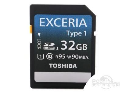 东芝 EXCERIA TypeⅠ型 SDHC卡 UHS-1 Class10 (32GB)
