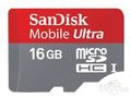 闪迪 至尊高速移动microSDHC存储卡Class6(16GB)