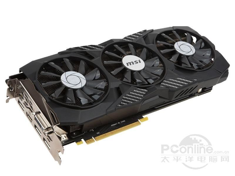 微星GeForce GTX 1080 DUKE 8G 龙爵