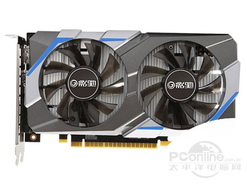 影驰 GeForce GTX 1050虎将 正面