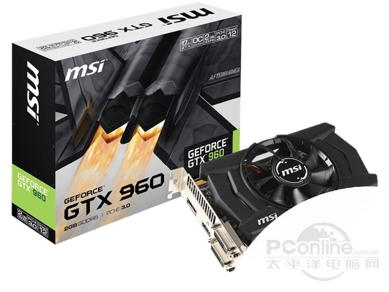 微星 GeForce GTX 960 2GD5 OCV1