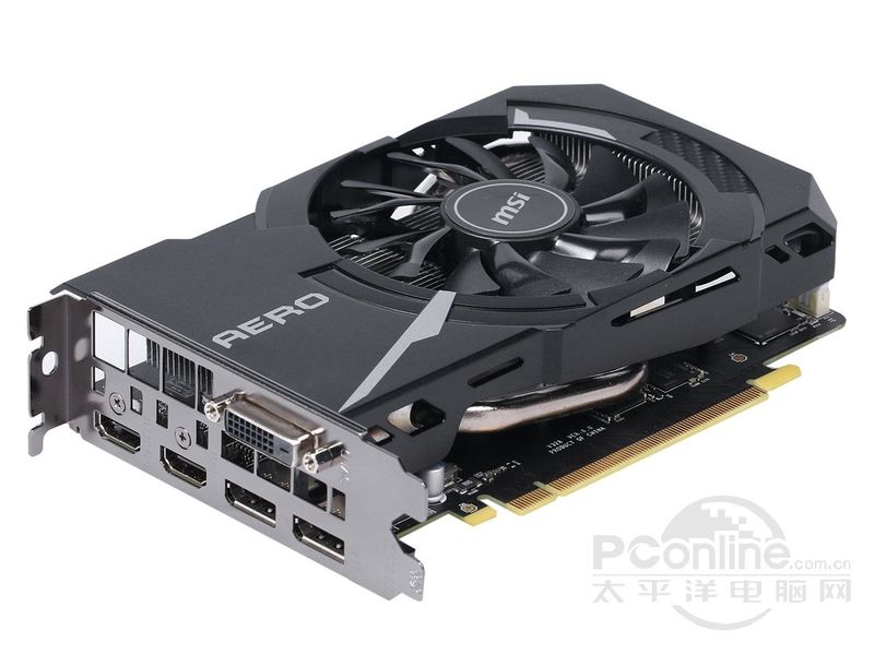 微星 GeForce GTX 1060 AERO ITX 3G OC