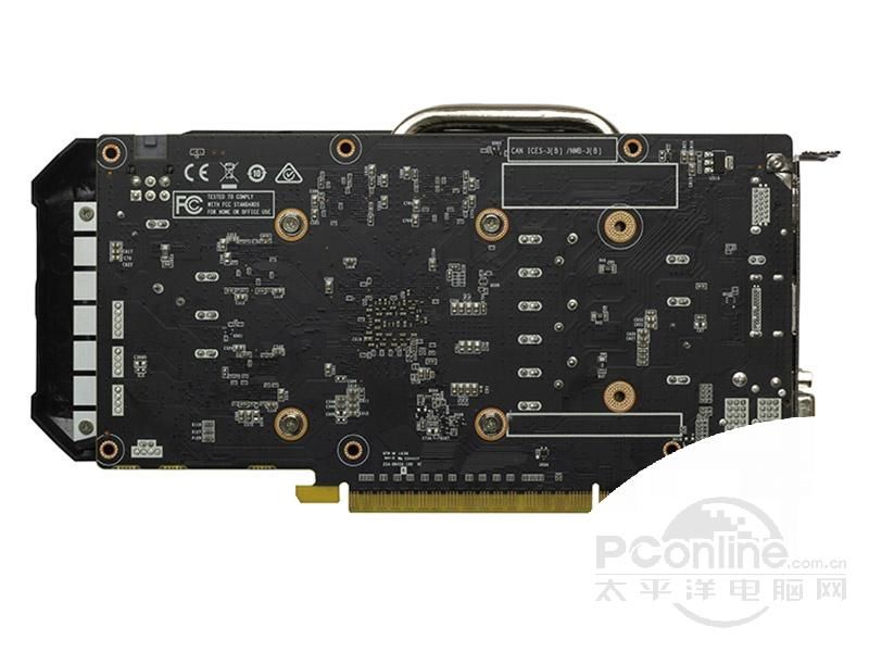 索泰 GeForce GTX 1050Ti-4GD5 银河版 HA