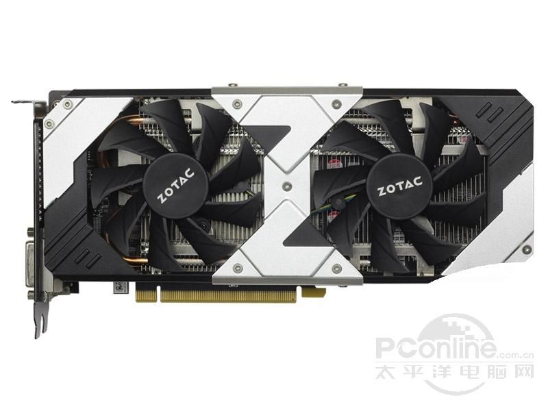 索泰 GeForce GTX 1060-3GD5 银河版 HA 正面