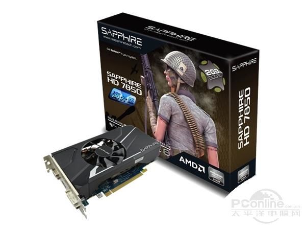 蓝宝石 HD7850 2GB GDDR5 海外版