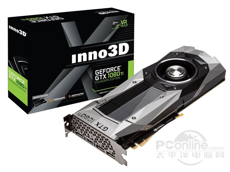 Inno3D GeForce GTX 1080Ti Founders Edition配盒图