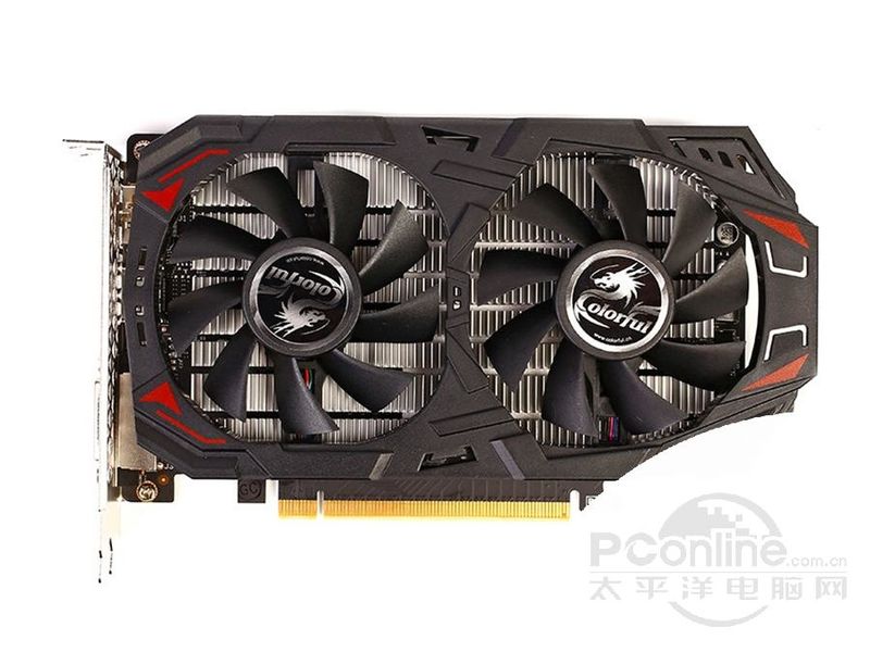 七彩虹GTX 1050 灵动鲨-2GD5 正面