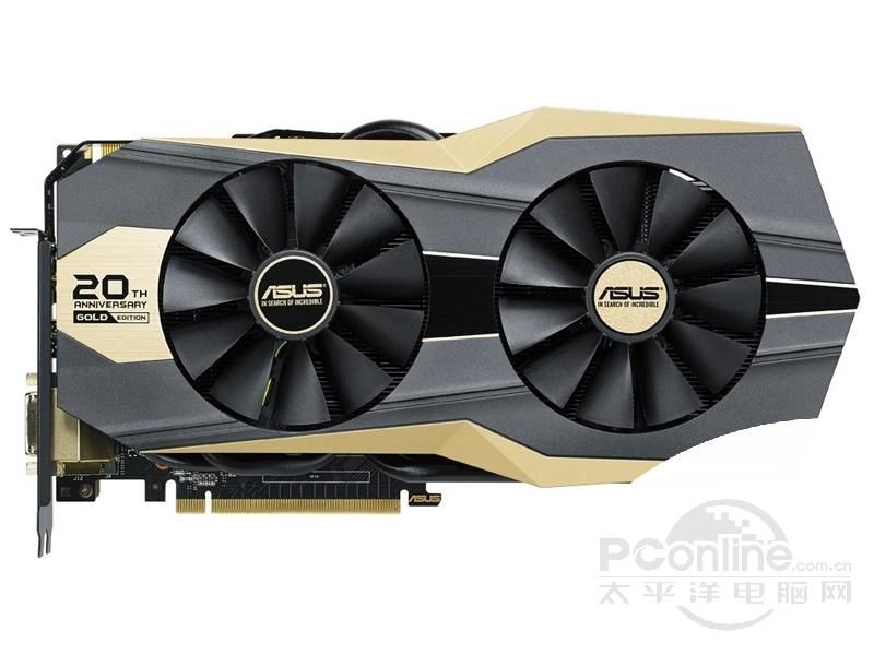 华硕GOLD20TH-GTX 980Ti-P-6G-GAMING 正面