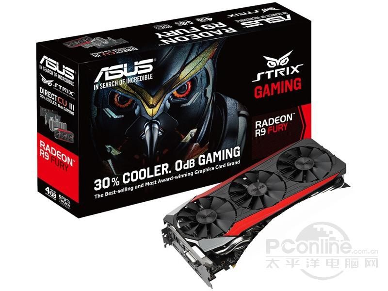 华硕 STRIX-R9 FURY-DC3-4G-GAMING