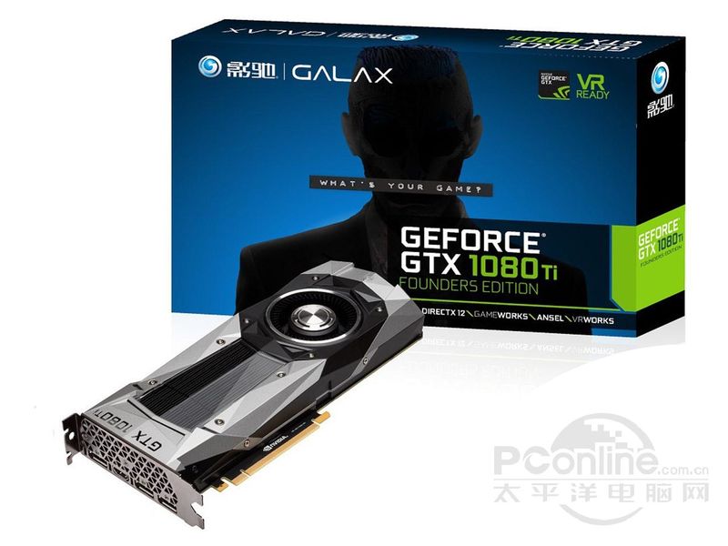 影驰 GeForce GTX 1080Ti Founders Edition