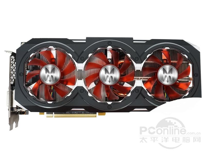 影驰 GeForce GTX 1060 GAMER 3GB正面