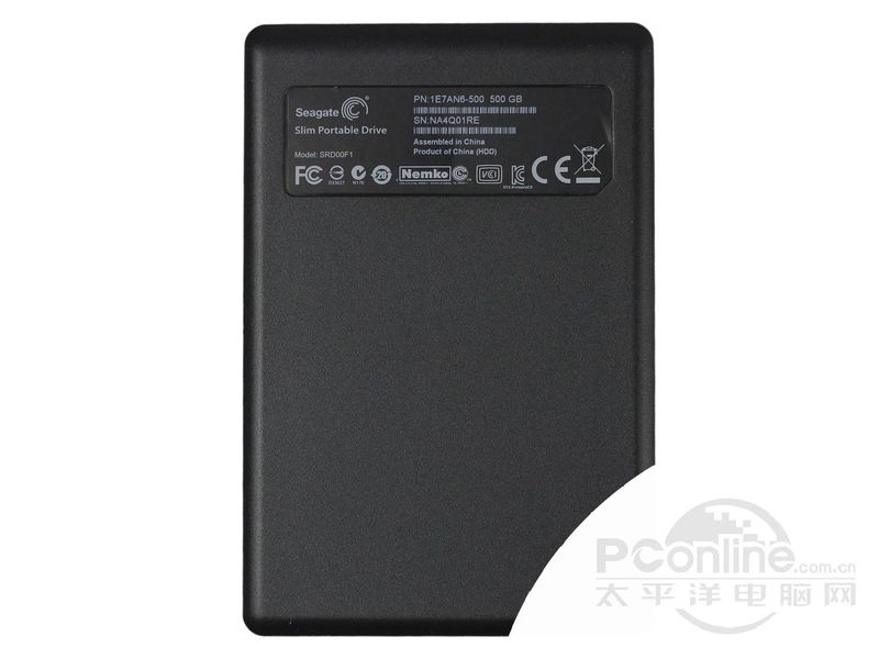 希捷Backup Plus Slim 500GB(STCD500303)