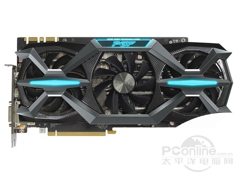 索泰 GeForce GTX 1080-8GD5X 玩家力量至尊 正面