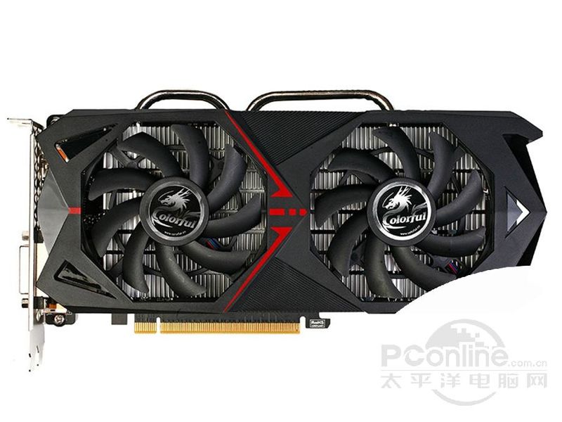 七彩虹GTX1060 雷暴鲨-3GD5 正面