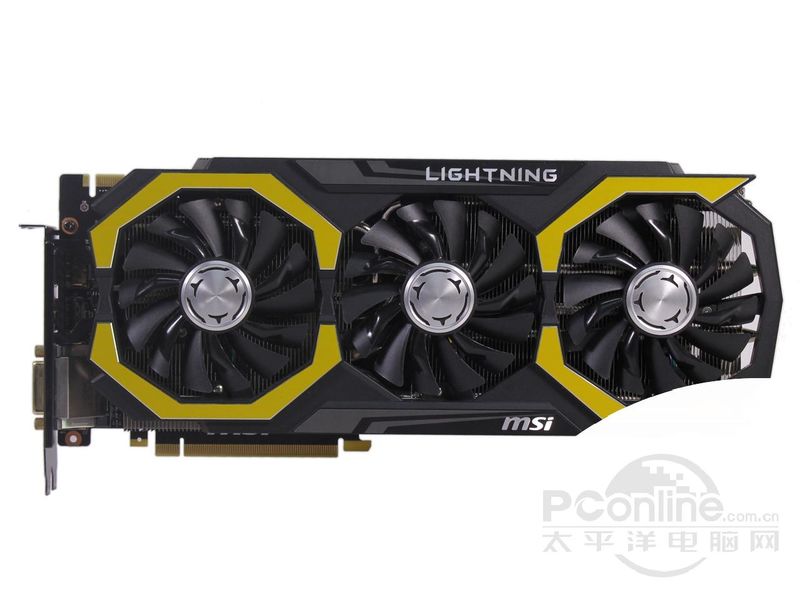 微星 GeForce GTX 980Ti Lightning 正面