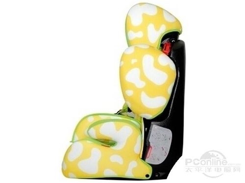 贝贝卡西儿童汽车安全座椅 国家3C认证 悦荣伯爵 喜羊羊系列 LB509 9个月-12岁  懒羊羊 isofix版