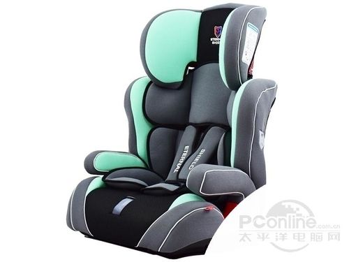 恒盾未来精灵Ⅱ 汽车用婴儿童安全座椅 ISOFIX+LATCH 双接口 和风灰