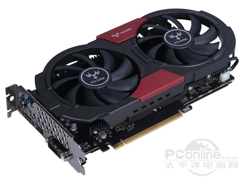 七彩虹iGame1050Ti 烈焰战神U-4GD545度正面