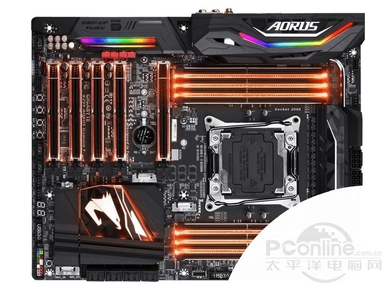 技嘉X299 AORUS Gaming 7正面