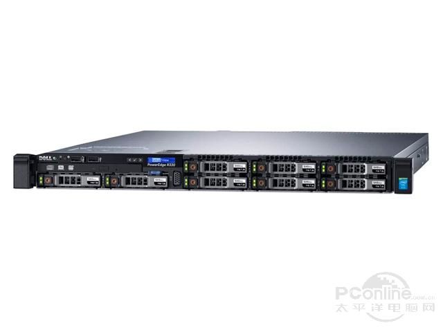 戴尔PowerEdge R330 机架式服务器(Xeon E3-1220 v5/4GB/500GB)