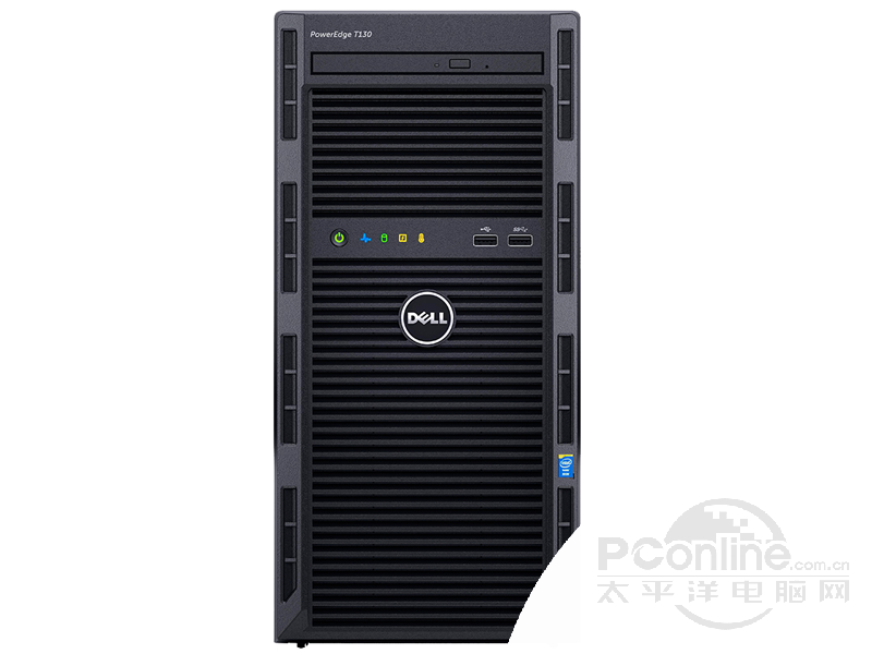 戴尔PowerEdge T130 塔式服务器(Xeon E3-1220 v5/8GB/1TB) 图片