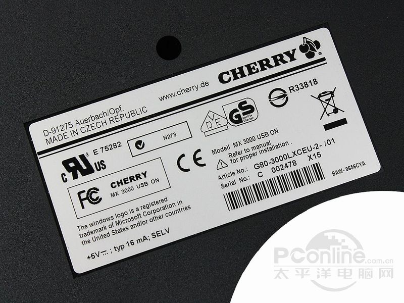 Cherry G80-3000LXCEU-2(ɫ3000)ͼ