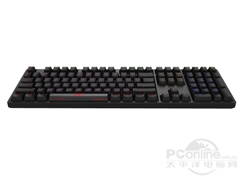 魔力鸭Ducky One 7-11限定版混灯混轴机械键盘