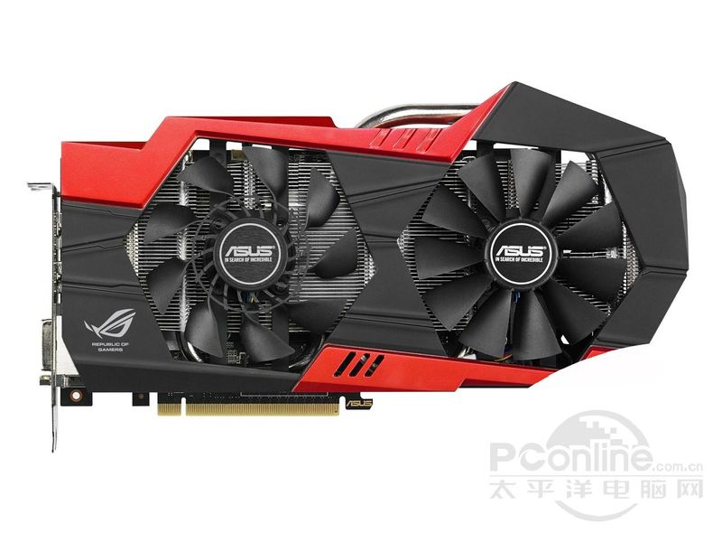 华硕角斗士STRIKER-GTX 760-P-4GD5正面