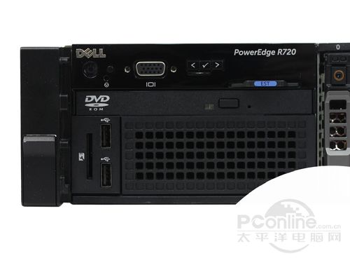 戴尔PowerEdge R720 机架式服务器(Xeon E5-2650/16GB/300GB×3)