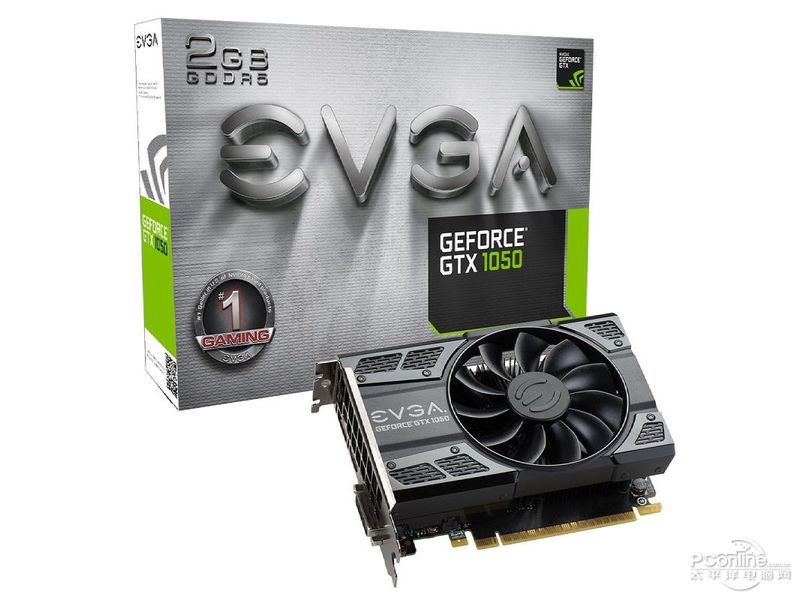 EVGA GTX1050 2G GAMING ACX2.0 正面