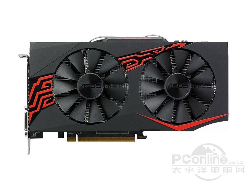 华硕EX-RX570-8G正面