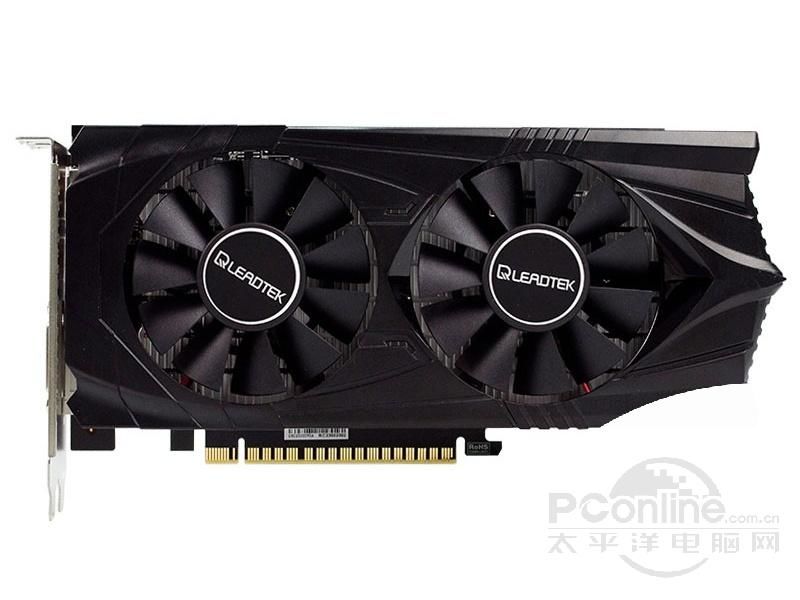 丽台GTX 1050Ti GFAM 正面