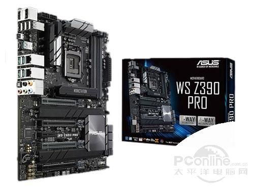 华硕WS Z390 PRO 正面