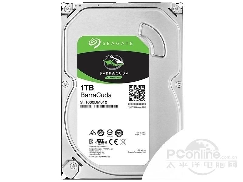 希捷酷鱼 1TB 64M SATA 硬盘(ST1000DM010) 主图