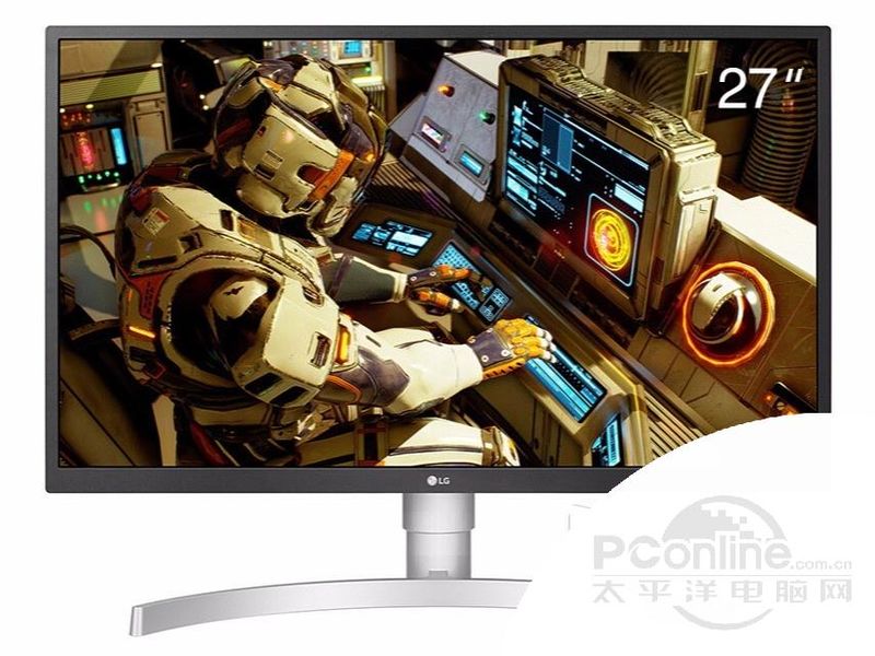 LG 27UL550 正面