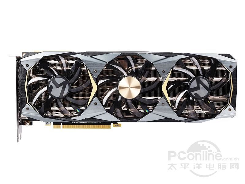 铭瑄RTX 2080Ti 风 OC 11G V2 正面