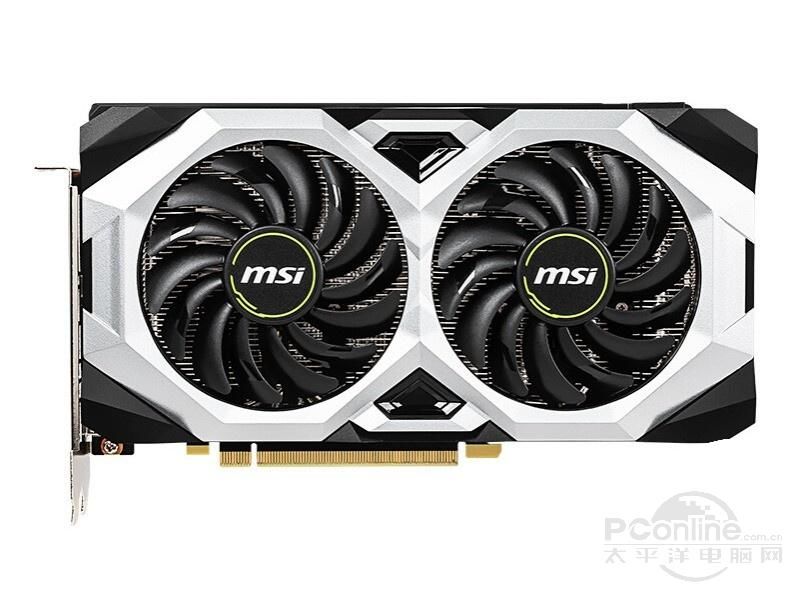 微星GeForce RTX 2070 VENTUS 8G 正面