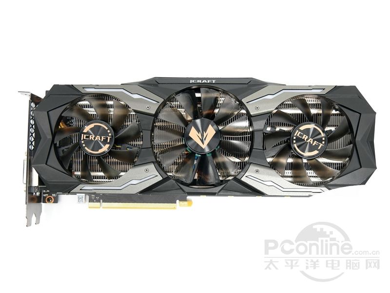 铭瑄GeForce RTX 2060 iCraft GM OC 6G 正面