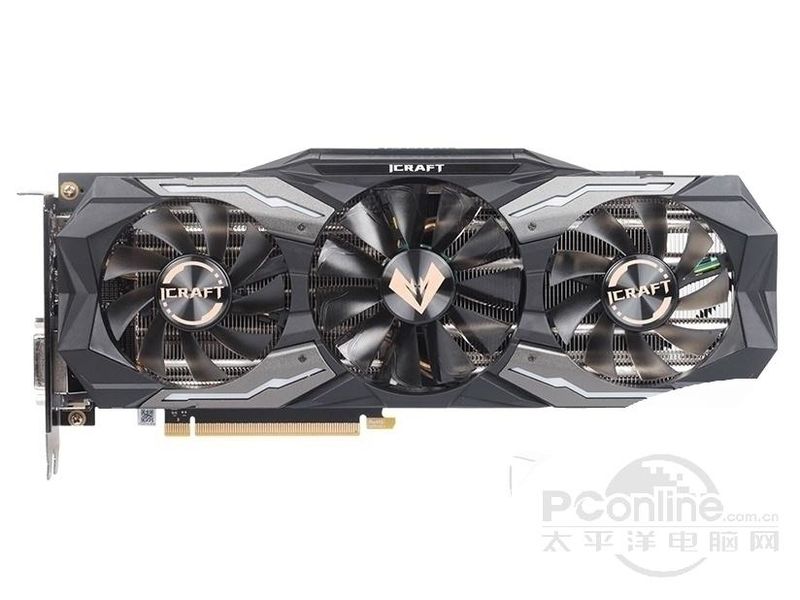 铭瑄GeForce RTX 2070 iCraft GM OC 8G正面