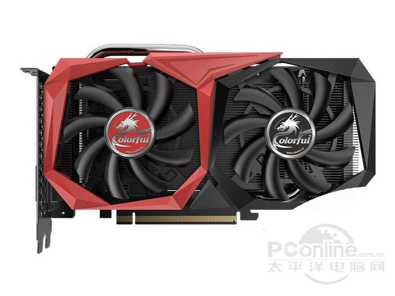 七彩虹战斧 GeForce GTX 1660 Ti 6G 正面