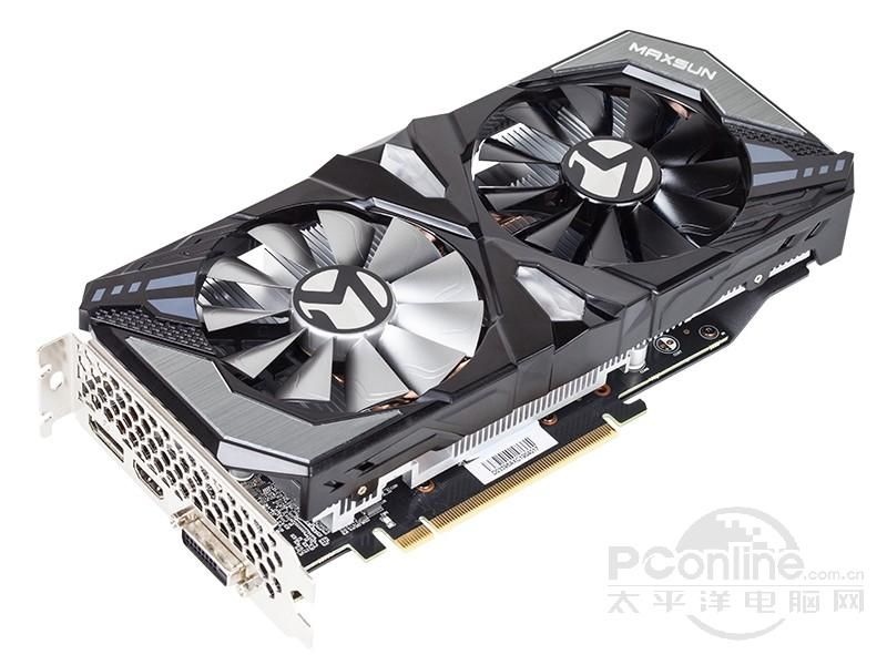 铭瑄GeForce RTX 2060 终结者 6G V145度正面