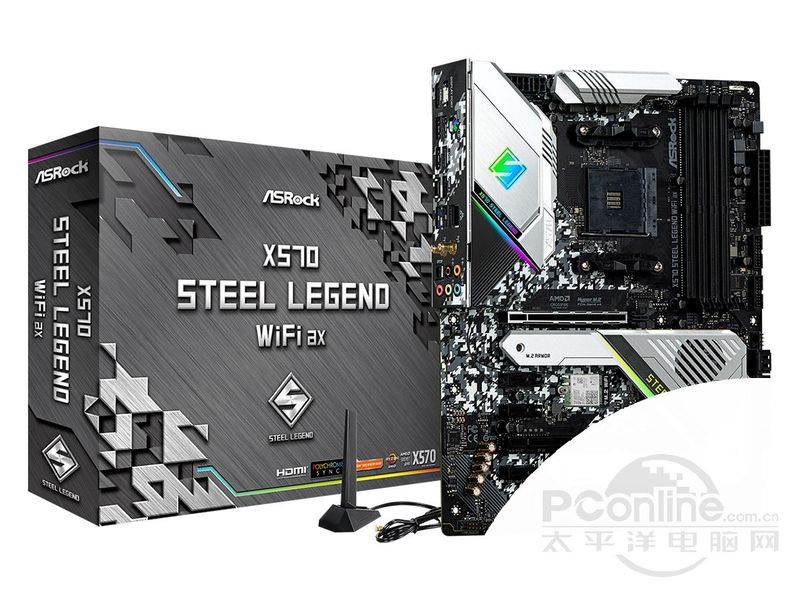 华擎X570 Steel Legend WiFi ax