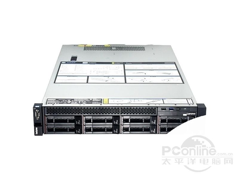 联想ThinkSystem SR550(Xeon银牌4208/16GB×2/2TB×3)