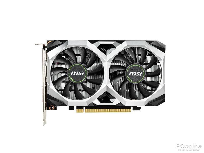 微星万图师 GeForce GTX 1650 VENTUS XS 4G OC 正面