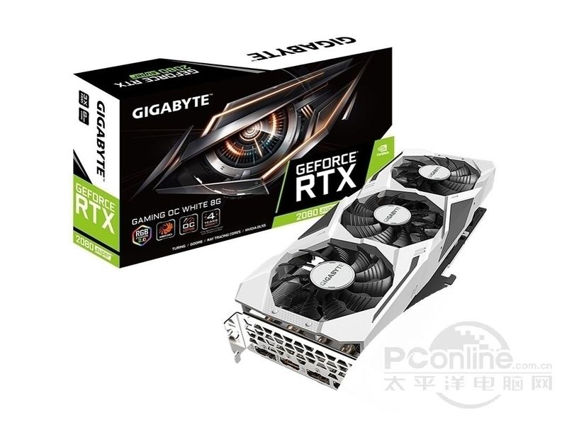 技嘉GeForce RTX 2080 SUPER GAMING OC WHITE 8G