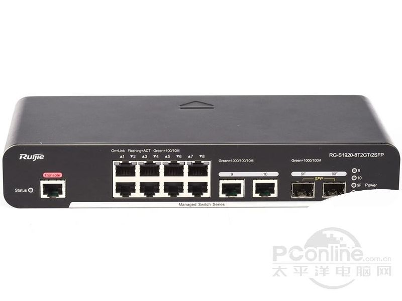 锐捷网络RG-S1920-8T2GT/2SFP 图片1