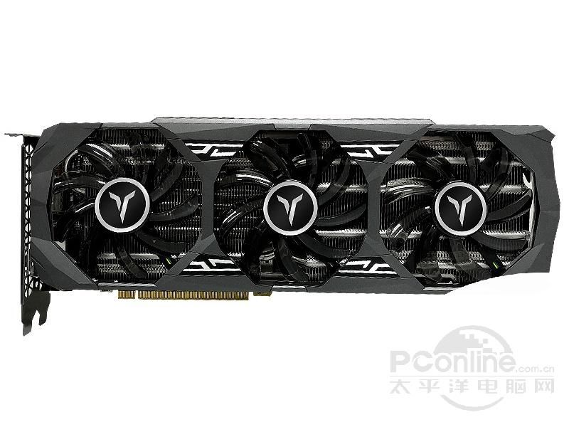 盈通RTX 2080Ti-11G D6 豪华版 正面