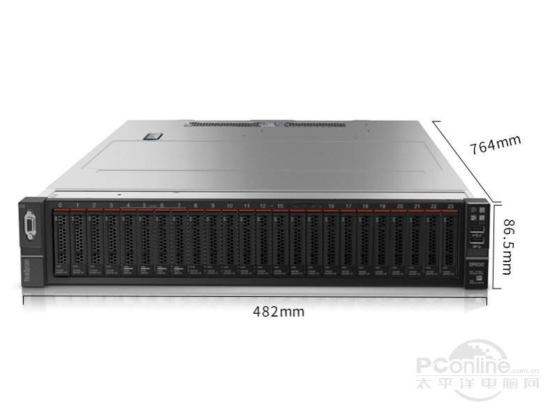 联想ThinkSystem SR658(Xeon铜牌3204/128GB/2.4TB×3)