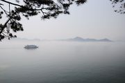 千岛湖之雾气袅绕
