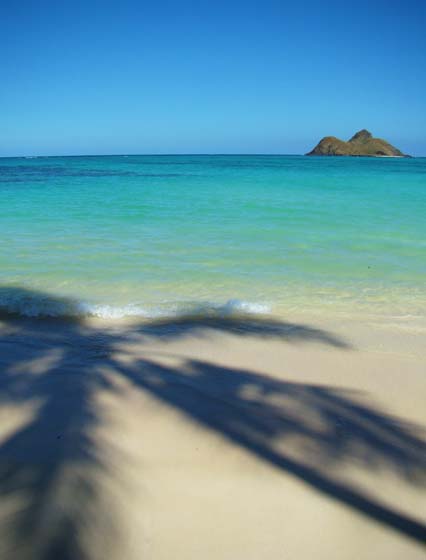 浪漫情人海滩 lanikai beach